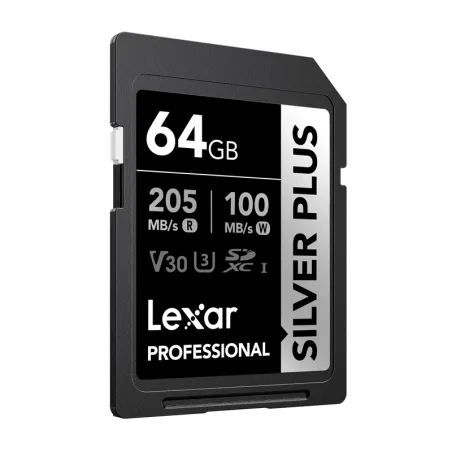 Lexar Professional SILVER PLUS SDXC 64GB memory card
